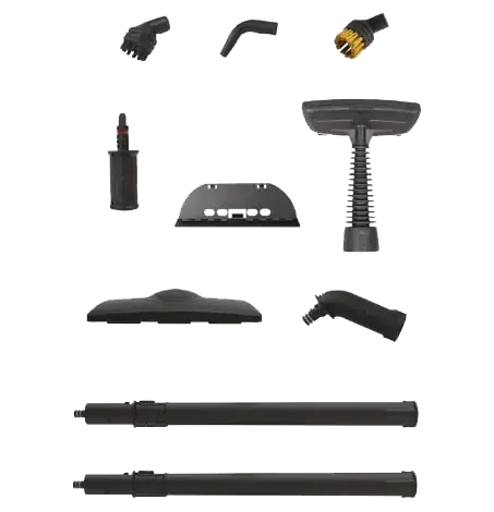 جهاز تنظيف بالبخار متعدد الأستخدامات من دينكس، 1500 وات، خزان سعة 1.2 لتر، 3.5 بار، ملحقات متعددة، أصفر، dx2914