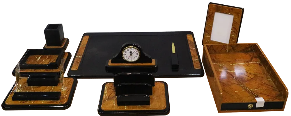 طقم مكتب خشب ، مكون من 9 قطع ، بني فاتح، K-MAX 220