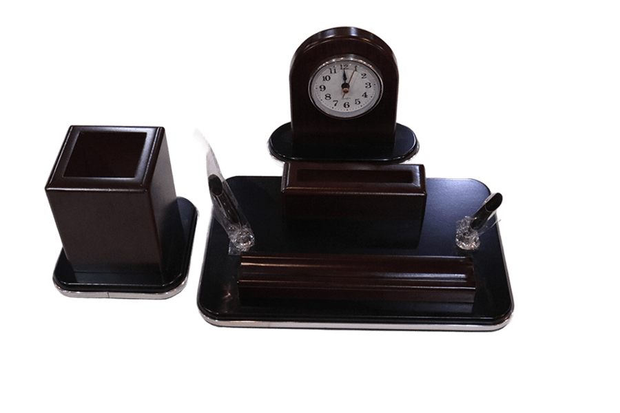 طقم خشب مكتب ، مكون من 7 قطع ، بني غامق ، K-MAX 597