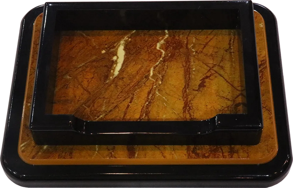 Wooden desk set, 9 pieces, light brown, K-MAX 220