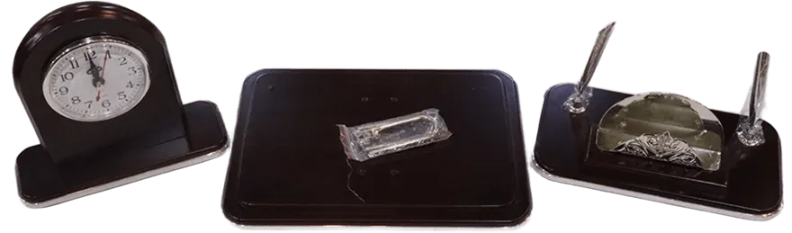 طقم مكتب خشب 8 قطع ، بني غامق ، K-MAX 198