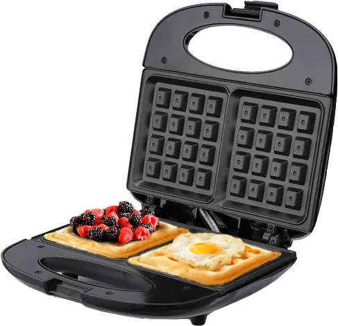 ماكينة صنع الوافل من جاماكي، 1000 واط، أسود، JMK2002