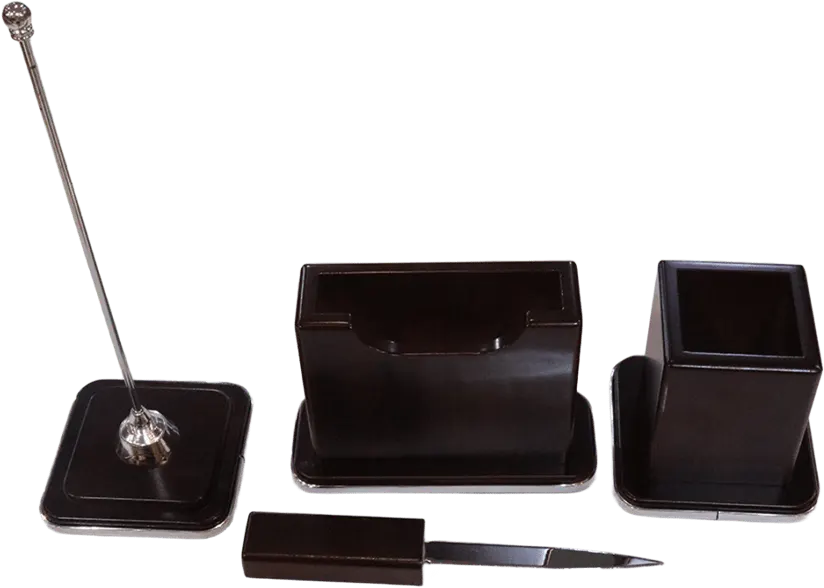 طقم مكتب خشب 9 قطع ، بني غامق ، K-MAX 648