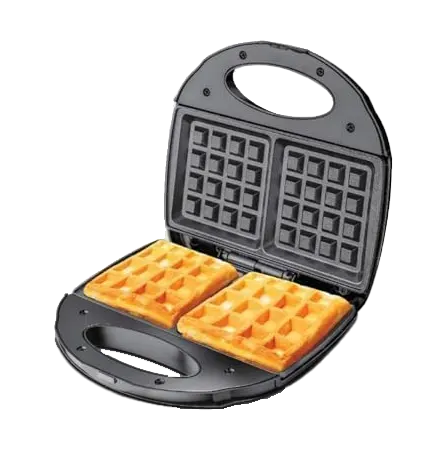 ماكينة صنع الوافل من جاماكي، 1000 واط، أسود، JMK2001