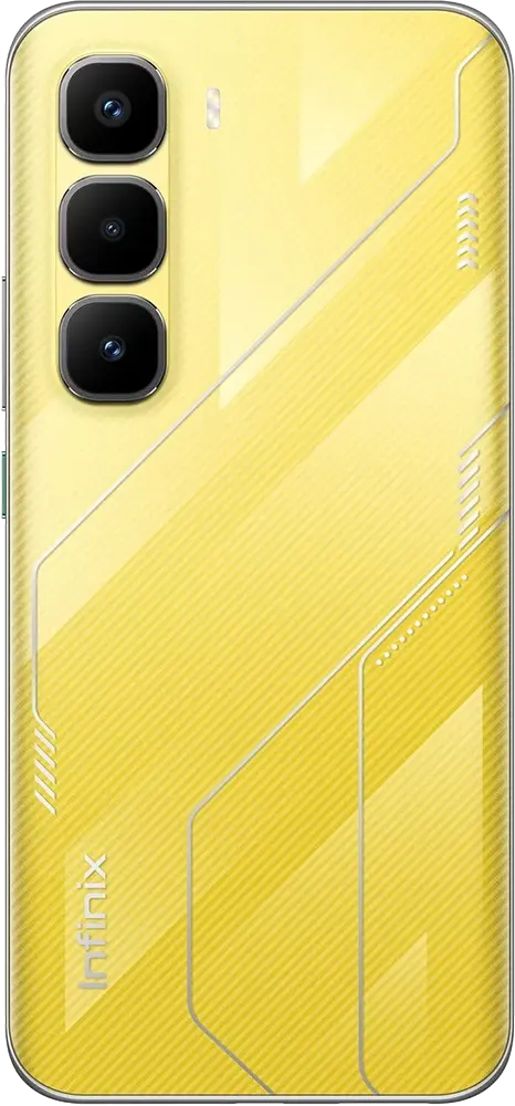 Infinix Hot 60 Pro Plus Dual SIM Mobile, 256GB Internal Memory, 8GB RAM, 4G LTE, Sonic Yellow