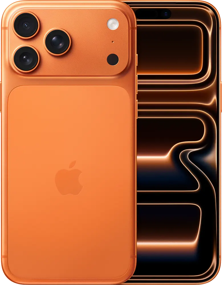 iPhone 17 Pro Max Single SIM Mobile, 256GB Internal Memory, 12GB RAM, 5G Network,Cosmic Orange
