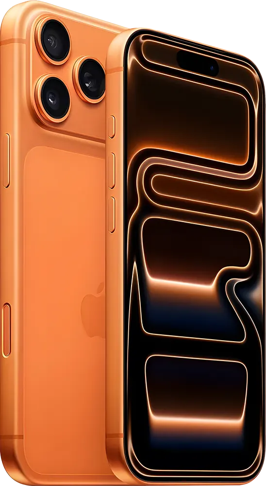 iPhone 17 Pro Max Single SIM Mobile, 256GB Internal Memory, 12GB RAM, 5G Network,Cosmic Orange