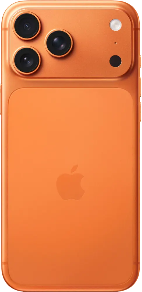 iPhone 17 Pro Max Single SIM Mobile, 256GB Internal Memory, 12GB RAM, 5G Network,Cosmic Orange