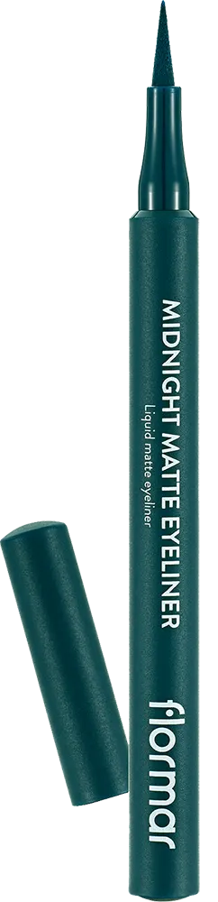 Flormar Midnight Matte Eyeliner, 04 Green