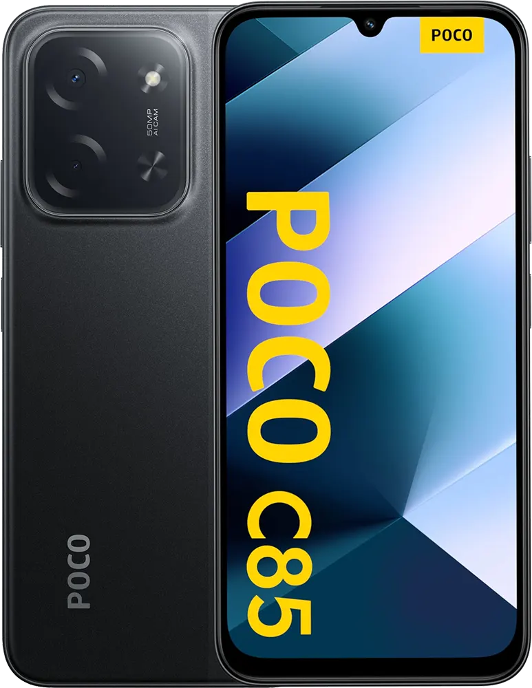 Poco C85 Dual SIM Mobile, 256GB Internal Memory, 8GB RAM, 4G LTE, Black ...
