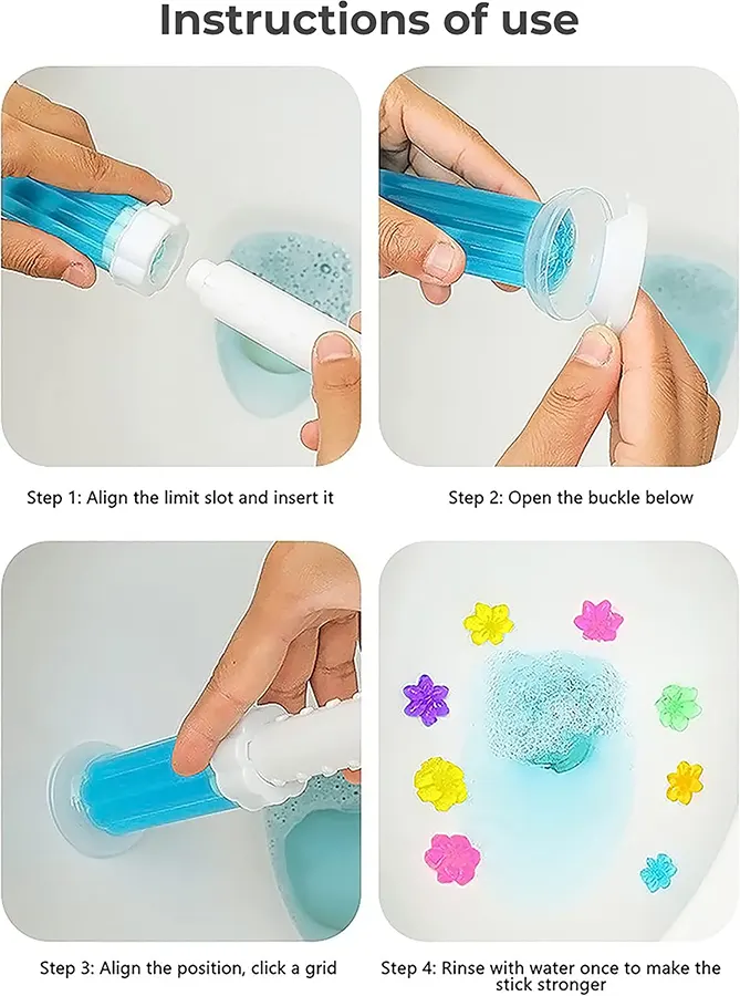 Toilet scented gel, deodorizer, 351