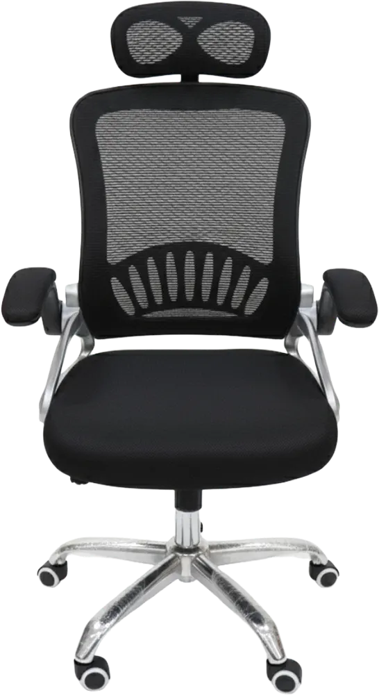 كرسي مكتب هيدروليك تويوتا، ظهر شبكي، مسند رأس، ارتفاع قابل للتعديل، أسود، MN-29A