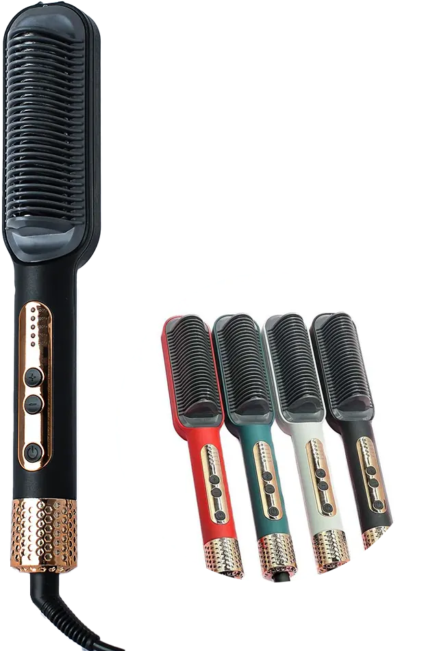 Sokany electric Hair Straightener Brush, multi-color, SK-1008