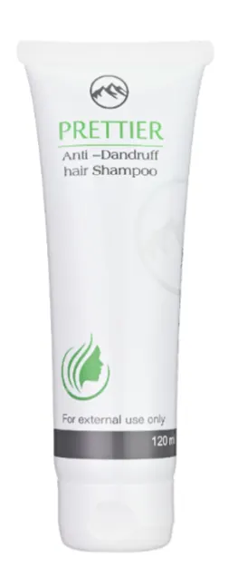 Prettier Anti-dandruff Hair Shampoo, 120 Ml