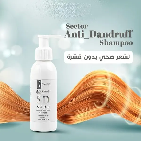 Sector Anti-dandruff Hair Shampoo, 120 Ml