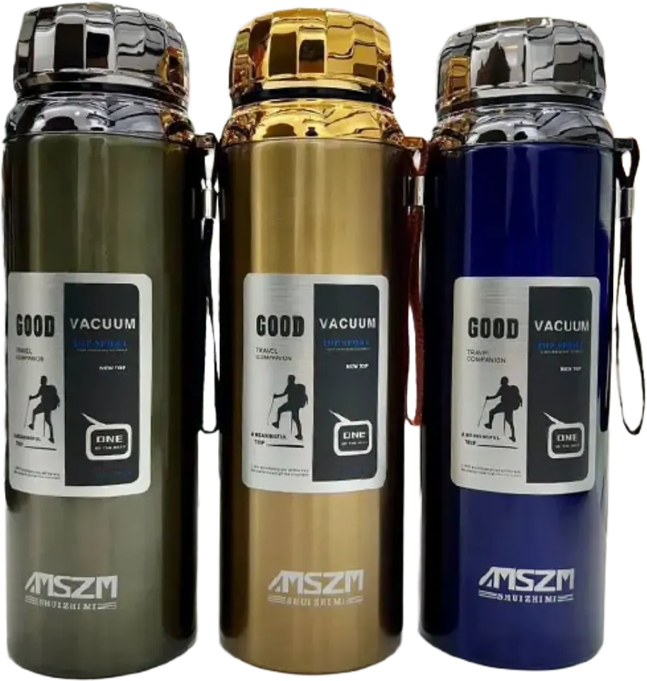 ترمس شاي حافظ للحرارة، 800 مللي، استانلس ستيل، ألوان متعددة، 6715