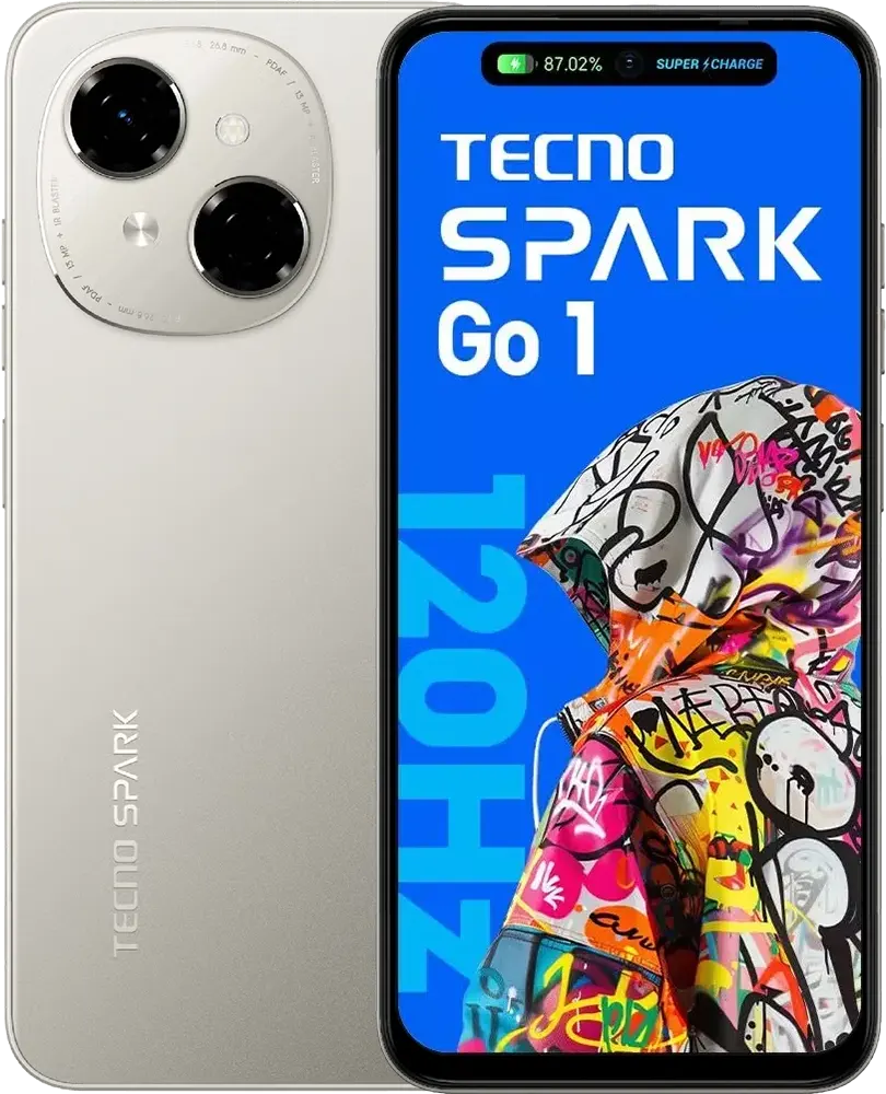 موبايل تكنو سبارك جو 1، ذاكرة 64 جيجابايت ، رامات 3 جيجابايت ، شبكة الجيل الرابع إل تي إي ، ذهبي