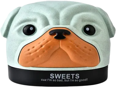 علبة منظمة للمناديل ،شكل كلب، ألوان متعددة، 044-12