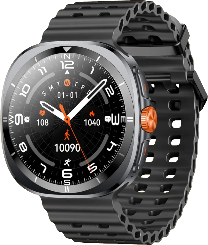 ساعة ريتشي الذكية، بلوتوث 5.2، شاشة لمس أموليد 1.43 بوصة، مقاومة للماء، بطارية 300 مللي أمبير، متعددة الألوان، RA40