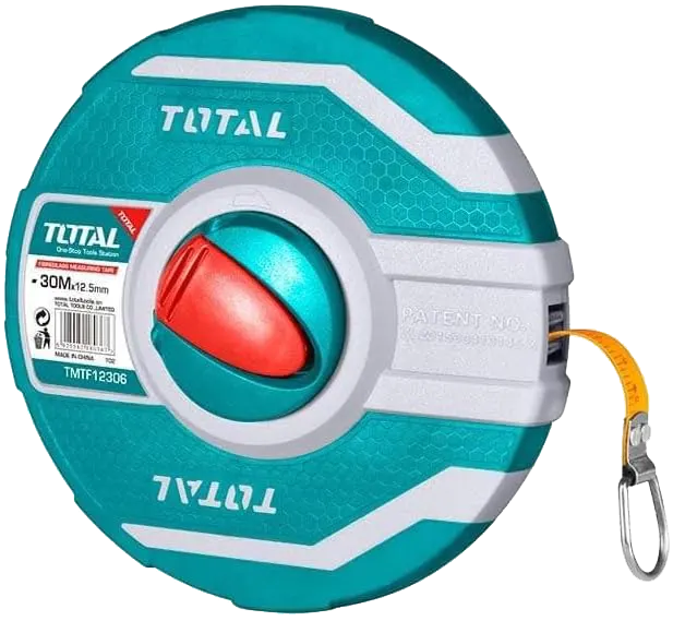 متر قياس ، 30 متر ، مصنوع من الفيبر ، ازرق ، TMTF13306