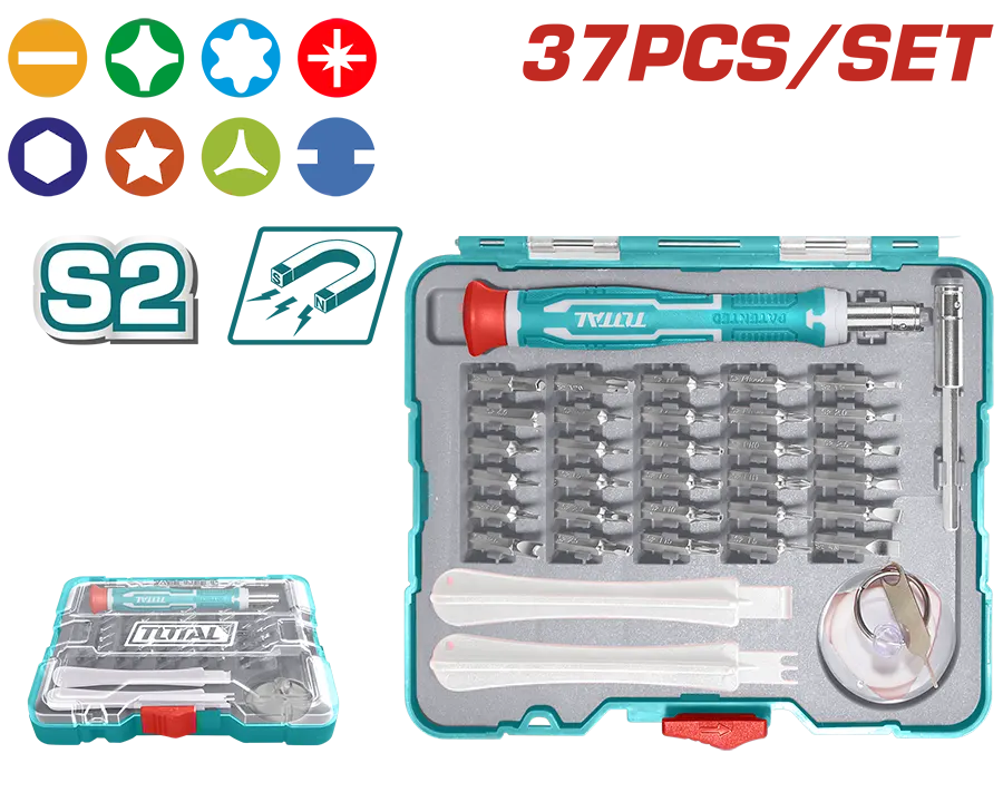 طقم مفك موبايلات ، 37 قطعة ، TACSD30376