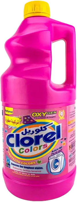 Clorel Liquid Laundry Detergent for Colors, Rose, 2 kg