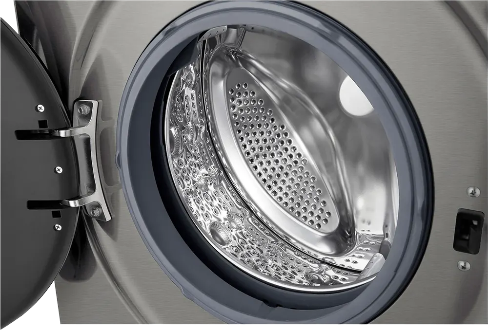 LG Fully Automatic Washing Machine, 7 kg, 1400 RPM, Digital Display, Wi-Fi, Inverter, Silver, F4Y2QYG6P