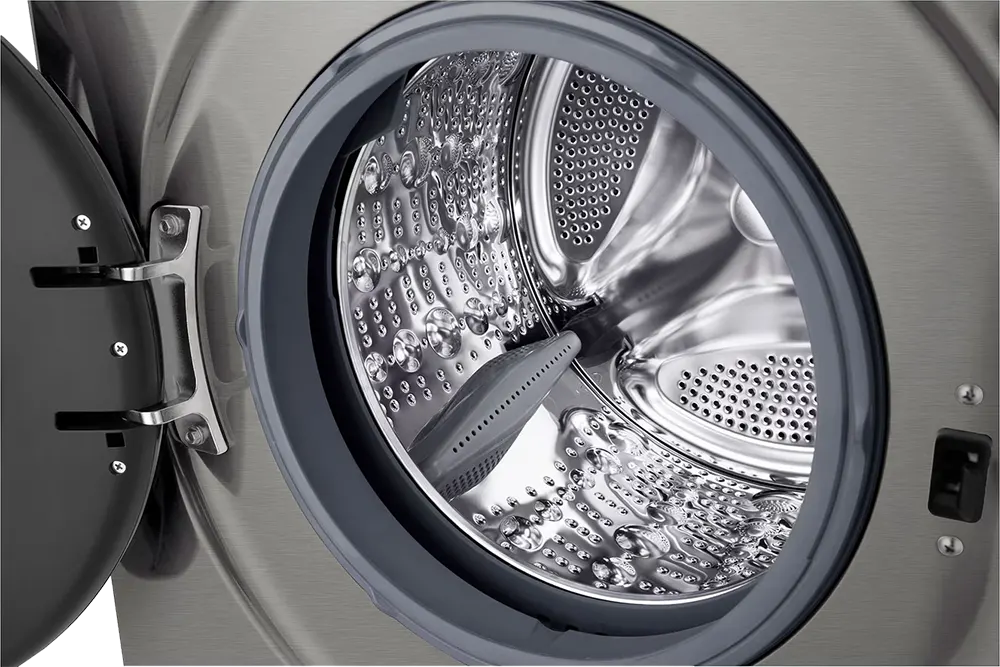 LG Fully Automatic Washing Machine, 9 kg, 1400 RPM, Digital Display, Wi-Fi, Inverter, Silver, F4Y2VYGYP