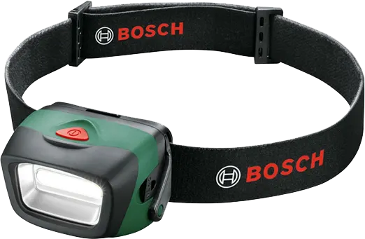 Bosch Headlamp, 190 lumens, Green, 1600.A02.W7U