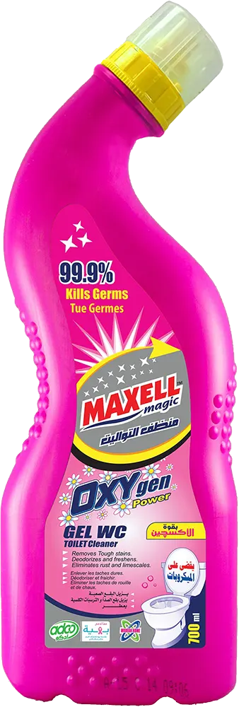 Maxell Magic Toilet Cleaner, Power of Oxygen, 700ml