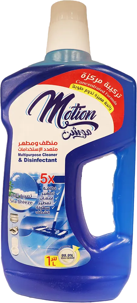 Motion Multi-Purpose Cleaner and Disinfectant, Sea Breeze Scent, 1 Liter