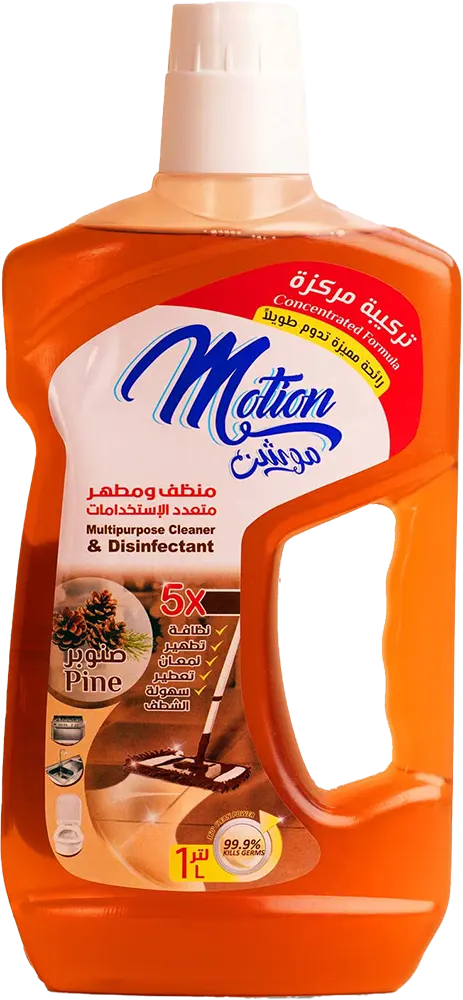 Motion Multi-Purpose Cleaner and Disinfectant, Pine Scent, 1 Liter