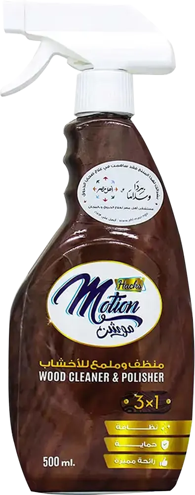Motion Wood Cleaner and Polish, 500 ml