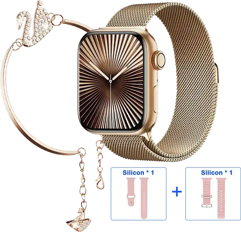 ساعة هاينو تيكو الذكية، شاشة AMOLED مقاس 1.5 بوصة، مقاومة للماء، عمر بطارية يصل إلى 7-10 أيام، 3 أحزمة، متعددة الألوان، SQ-16 Mini