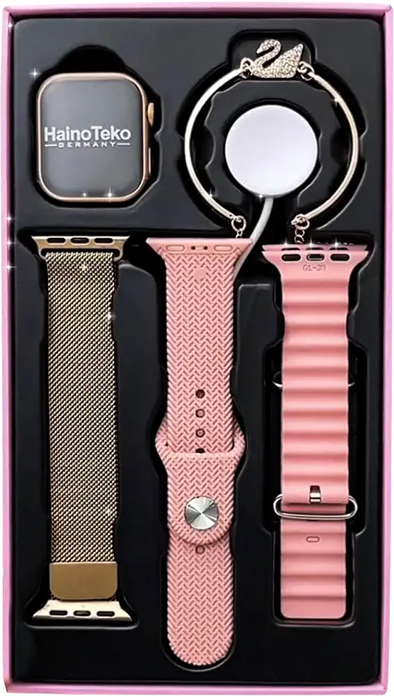 ساعة هاينو تيكو الذكية، شاشة AMOLED مقاس 1.5 بوصة، مقاومة للماء، عمر بطارية يصل إلى 7-10 أيام، 3 أحزمة، متعددة الألوان، SQ-16 Mini