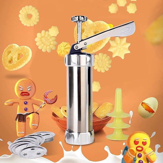 مكبس معدني كبير لصنع البسكويت و البيتفور