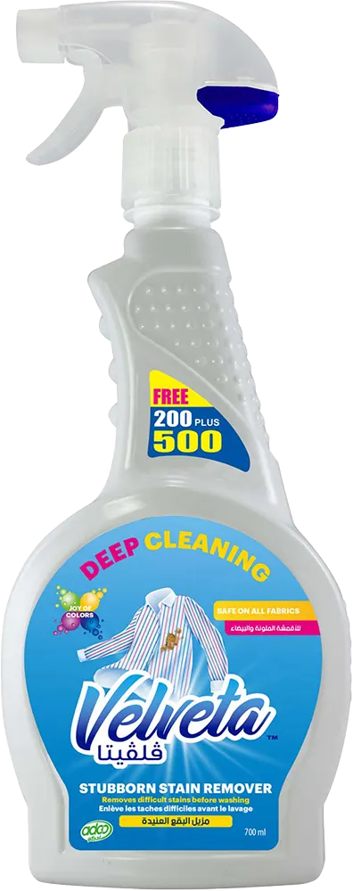 Velveta Stubborn Stain Remover Spray, 700 ml