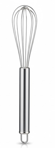 Stainless Steel Egg Beater, 12 Inches