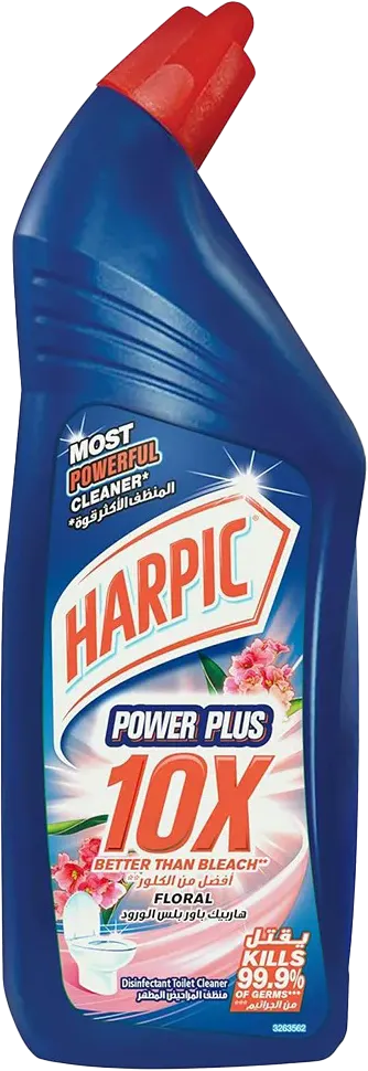 Harpic Power Plus Toilet Cleaner, Rose Scent, 700ml