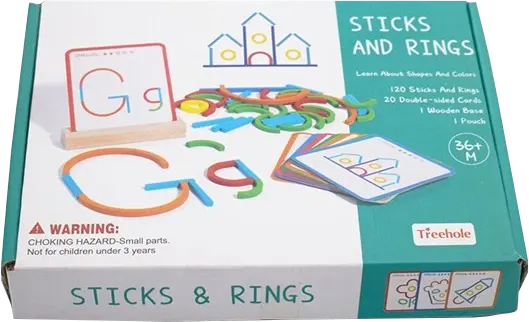 Shape matching, color and letter recognition puzzles, multiple shapes, 3001