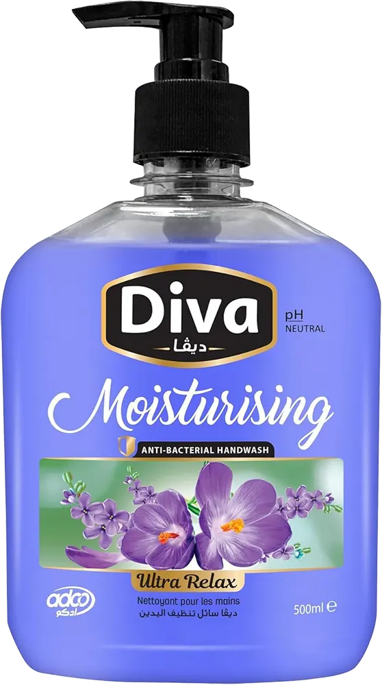 غسول اليدين السائل الترا ريلاكس من ديفا، 500 مل