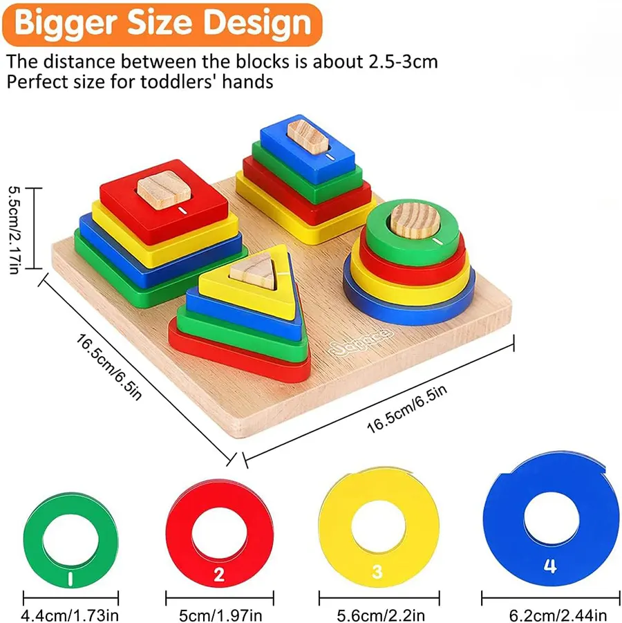 Geometric shapes matching models, 1023