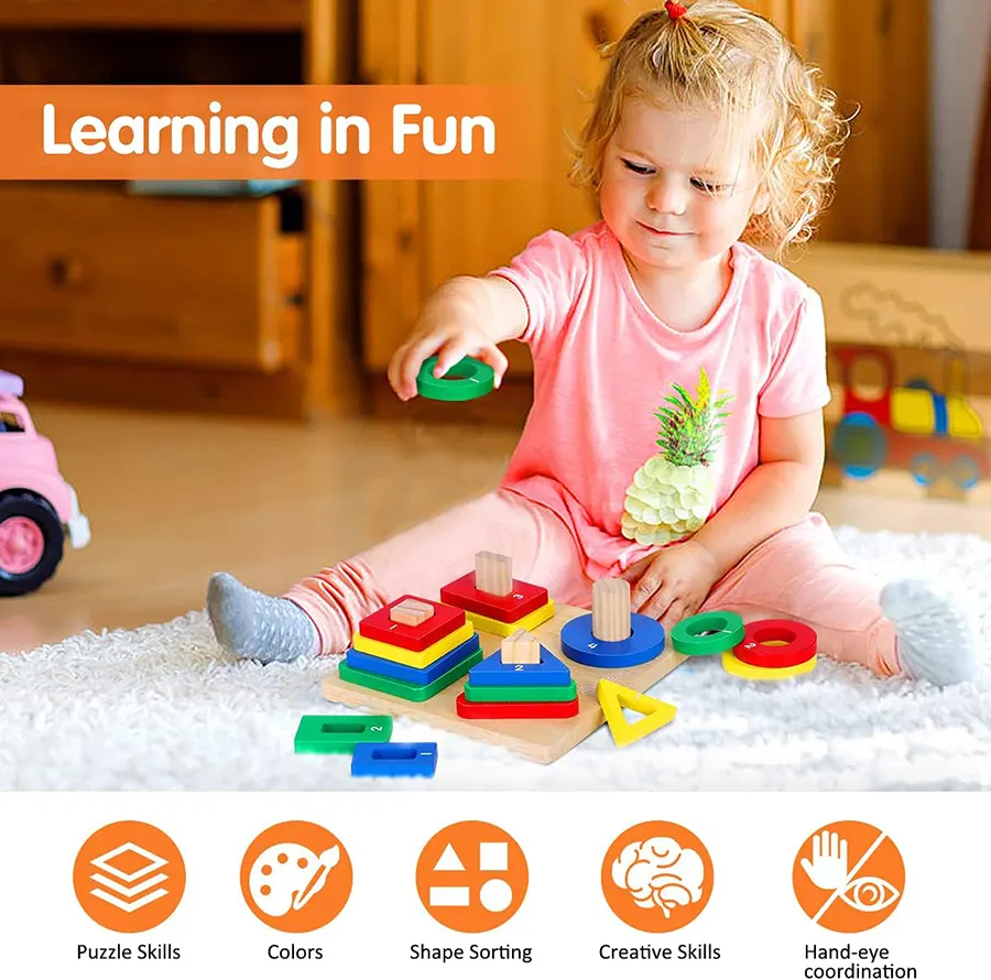 Geometric shapes matching models, 1023