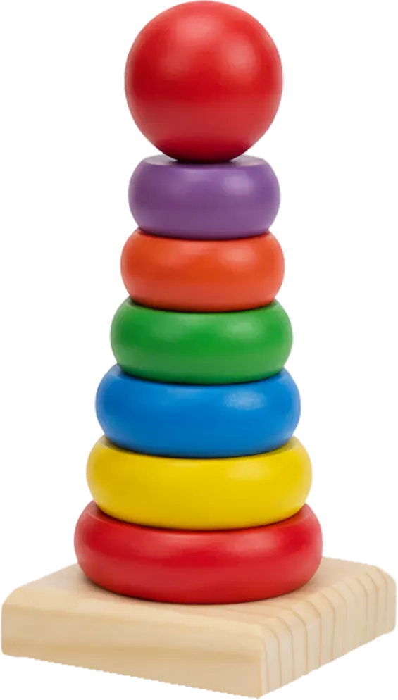 Colored Rings Column, 1126