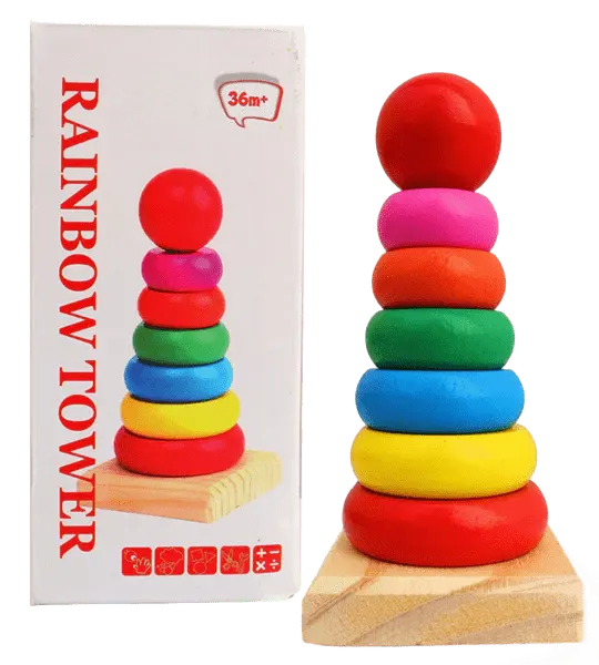 Colored Rings Column, 1126