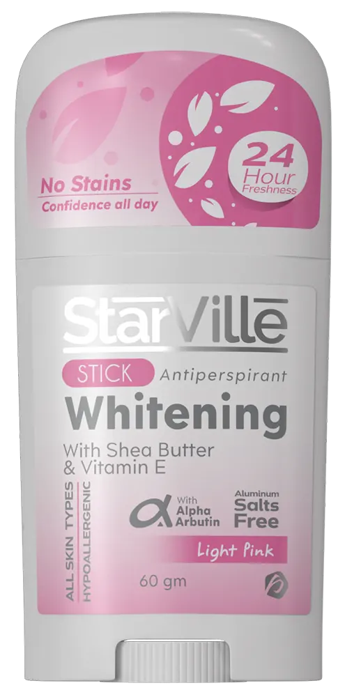 مزيل عرق ستيك لايت بينك للتفتيح من ستارفيل، 60 جم