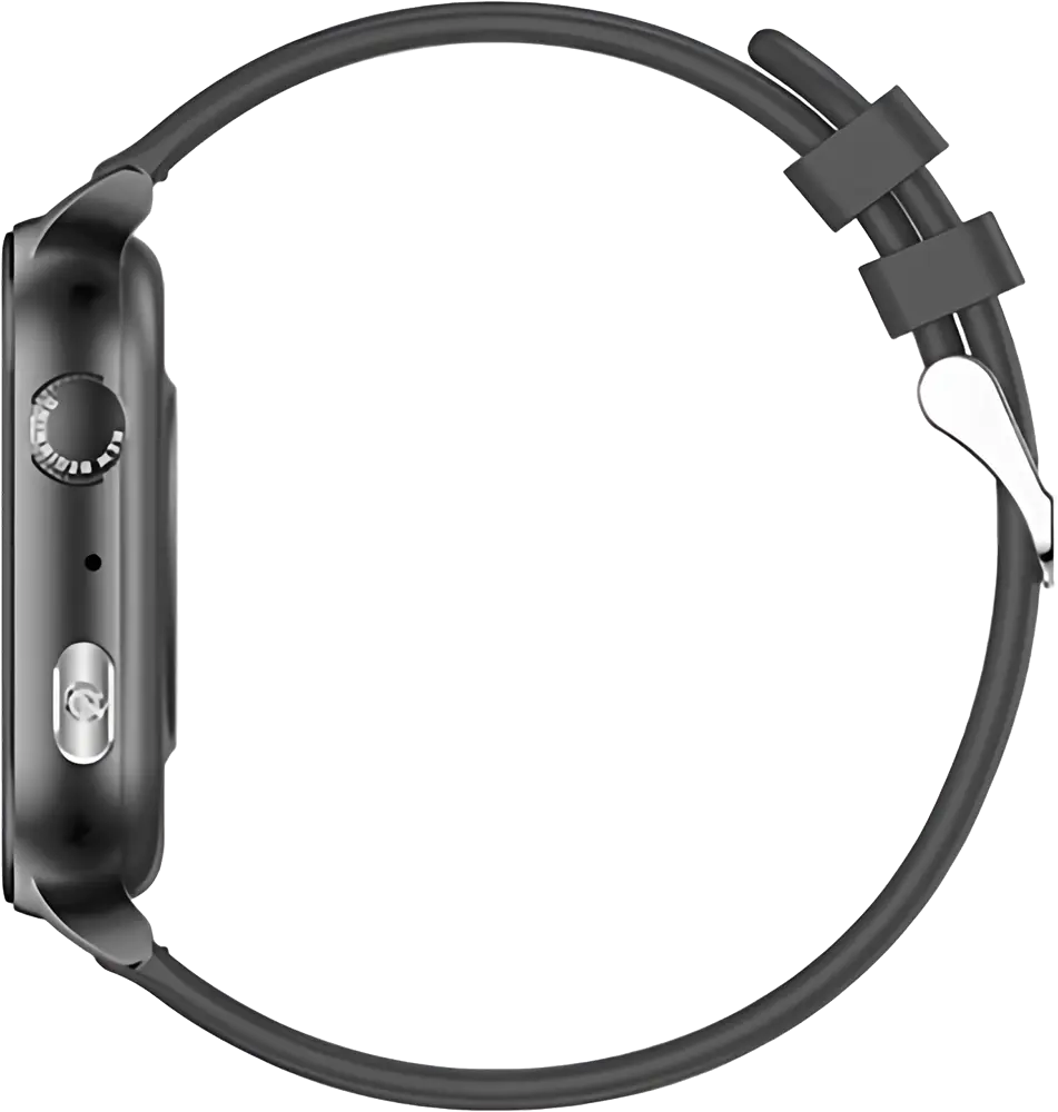 ساعة ذكية من تشويتيك ، شاشة AMOLED مقاس 1.95 بوصة، مقاومة للماء، لون أسود، WT020-BK