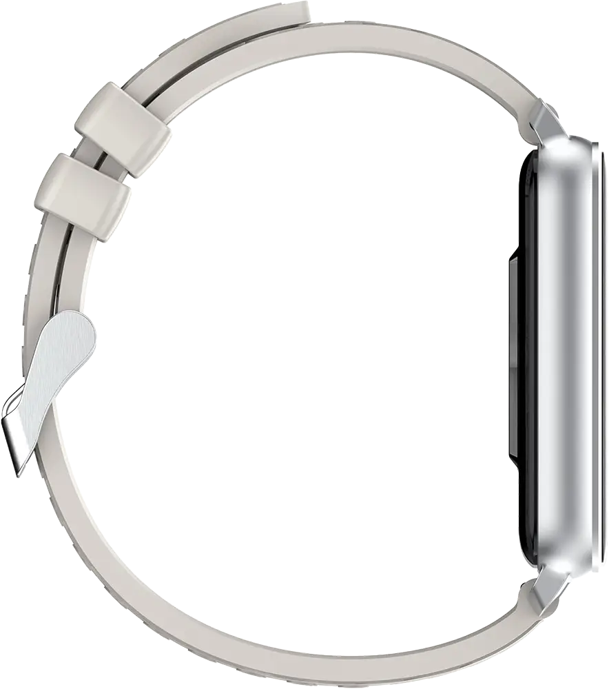 Infinix Xband Smartwatch, 1.57-Inch Touchscreen, Water Resistant, Silicone Strap, 230mah Battery, Silver, XW4B