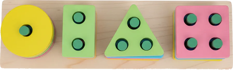 Geometric shapes matching models, 1041