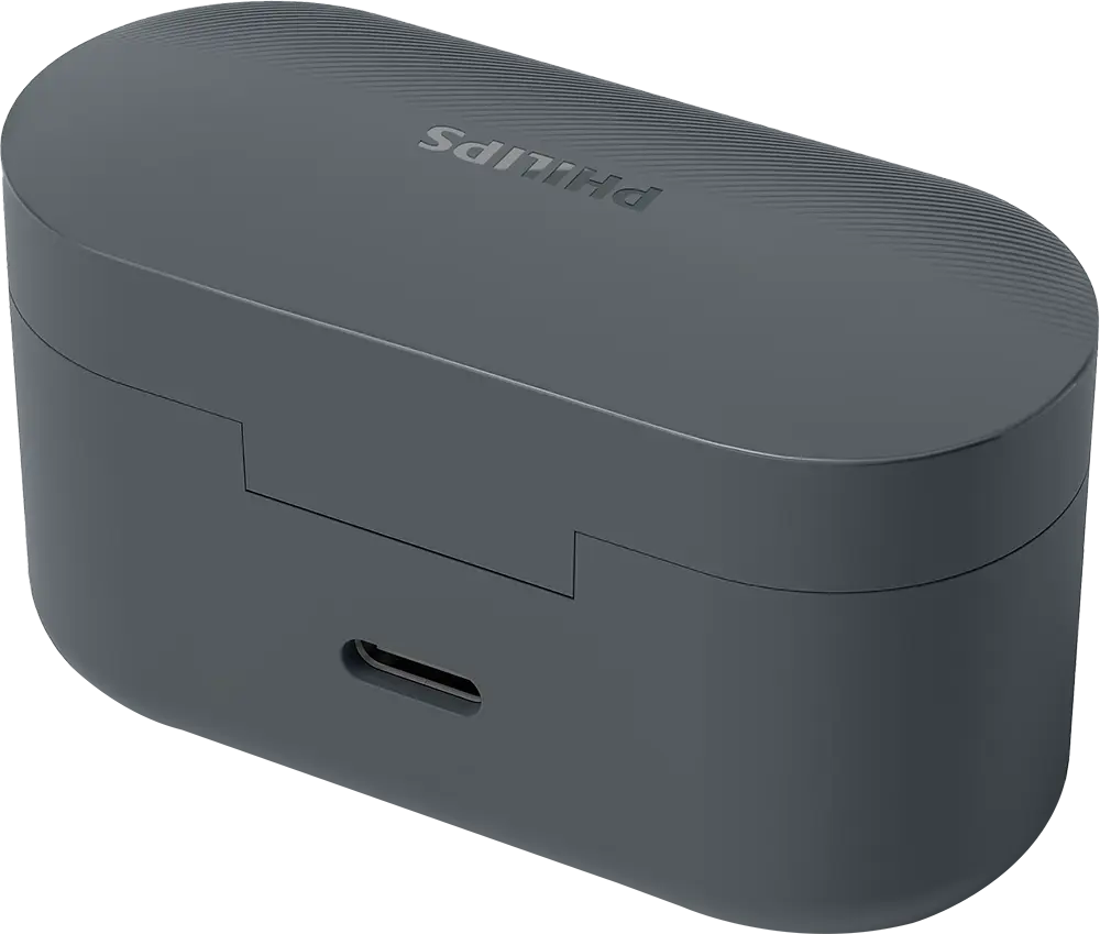 سماعات أذن لاسلكية من سلسلة فيليبس 3000، بلوتوث 5.3، مقاومة للماء IPX4، ANC-ENC، رمادي، TAT3509GY-97